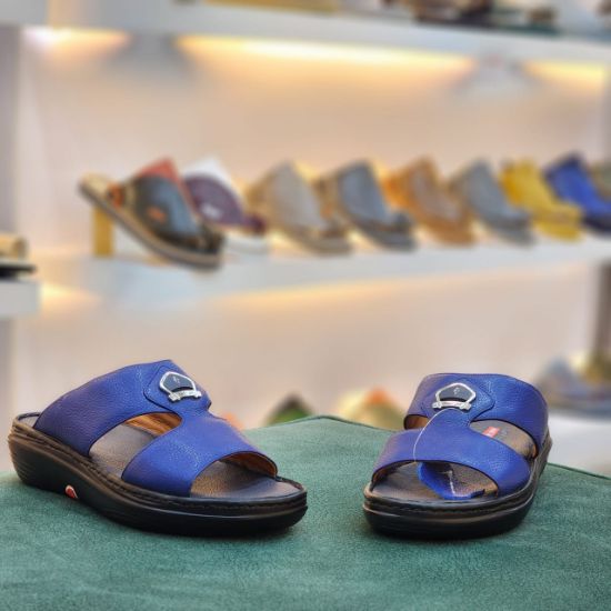 صورة حذاء تميمي جلد طبيعي مديل ت20